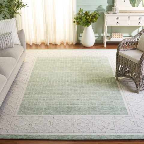safavieh clearance ebony ebn278y green rug