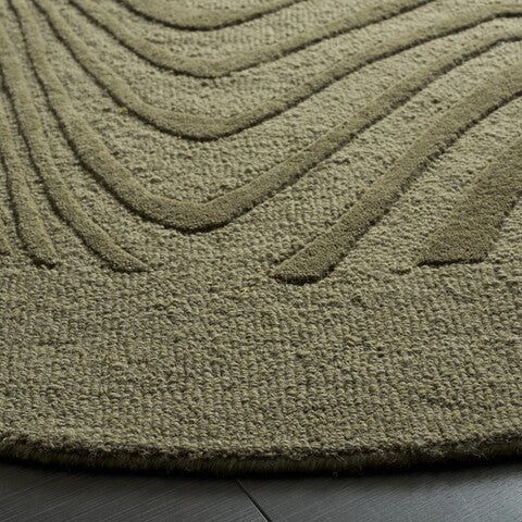 safavieh clearance ebony ebn725y green rug