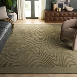 safavieh clearance ebony ebn725y green rug
