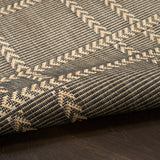 nourison horizon indoor outdoor hoz04 charcoal rug