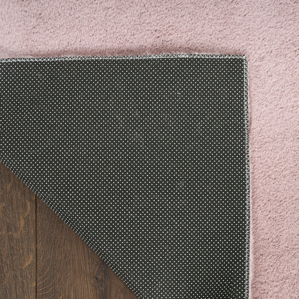 nourison soft plush rabbit fur sff01 lavender rug