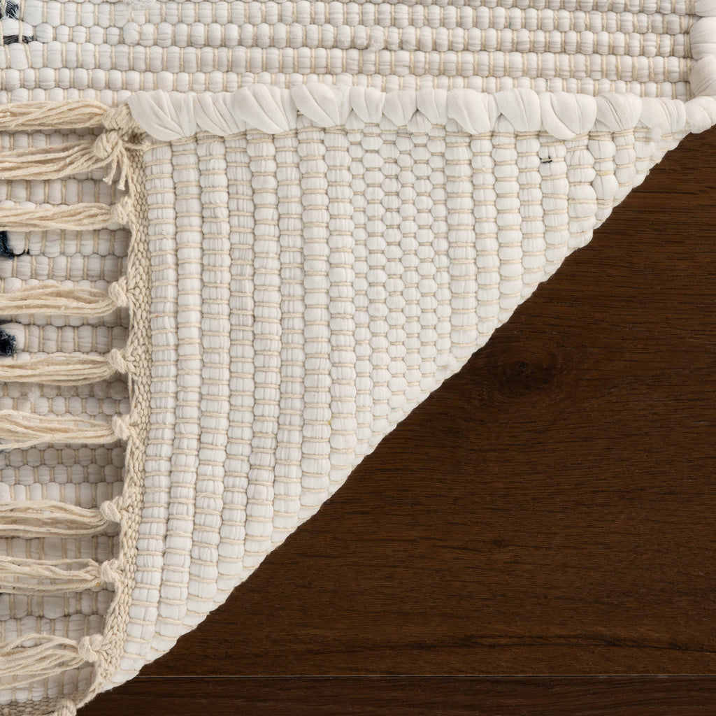 dash albert dira da2555 white woven flatwoven cotton rug