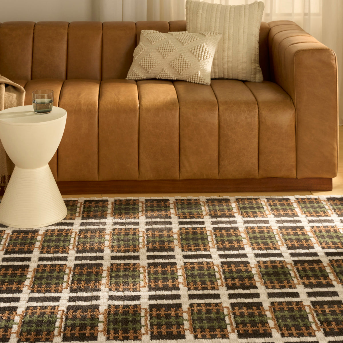 nourison nordic nrc08 charcoal multicolor rug