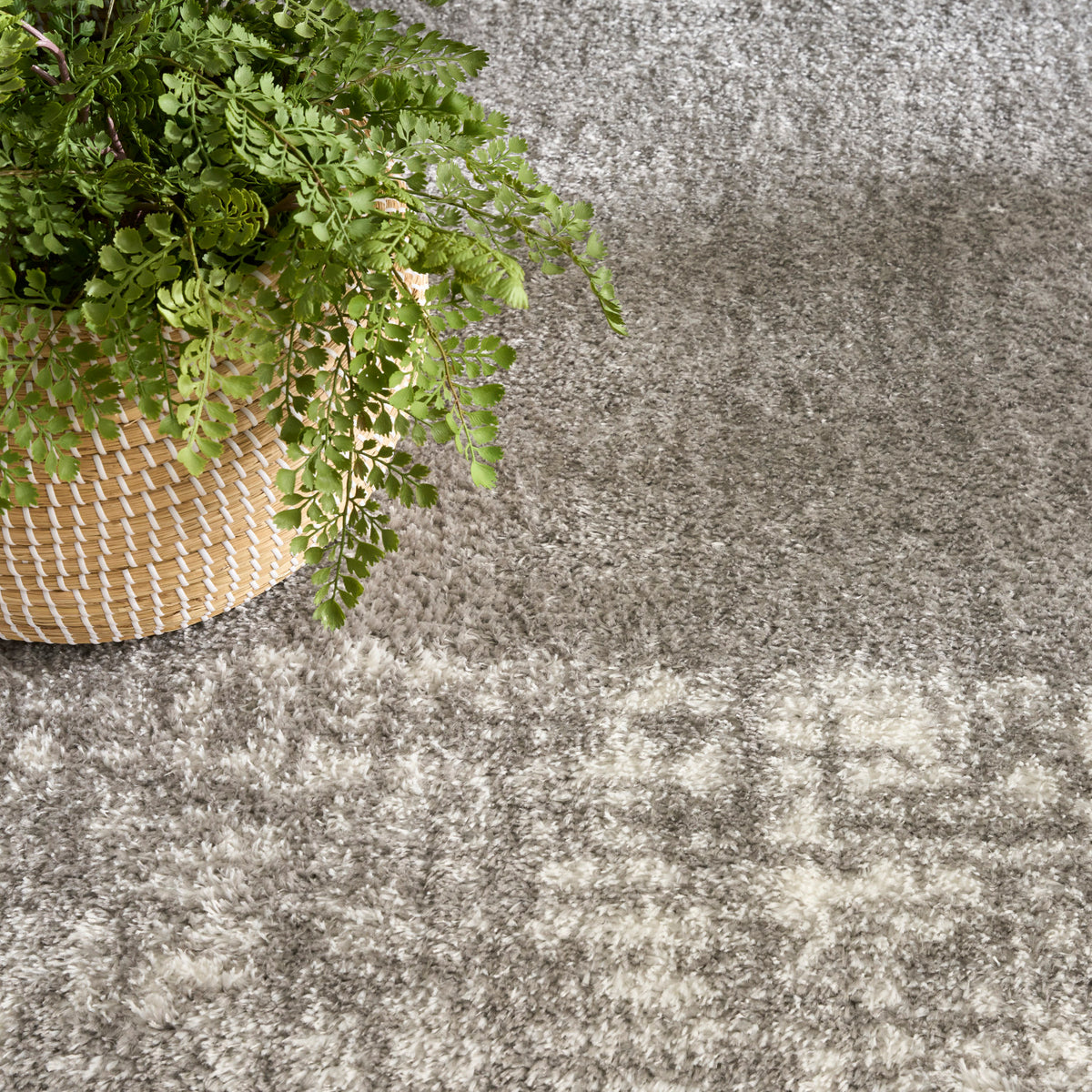 nourison pacific shag pcs02 grey rug