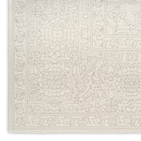 nourison grace gce02 ivory light grey rug