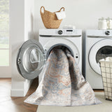nourison astra machine washable asw12 denim multicolor rug