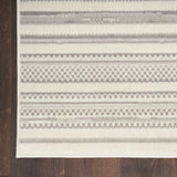 nourison grafix grf41 ivory grey rug