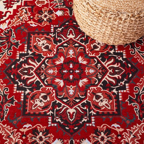 safavieh clearance easy care ecr105u red rug