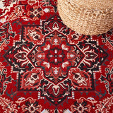 safavieh clearance easy care ecr105u red rug