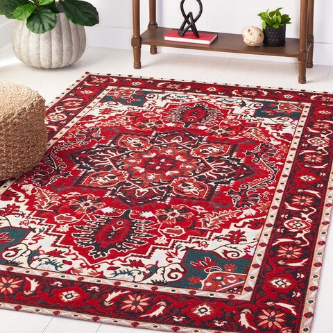 safavieh clearance easy care ecr105u red rug