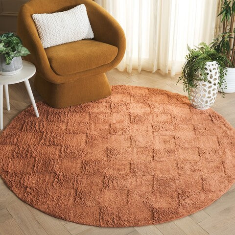 safavieh clearance easy care ecr222p rust rug