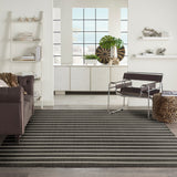 nourison positano pos03 black ivory rug