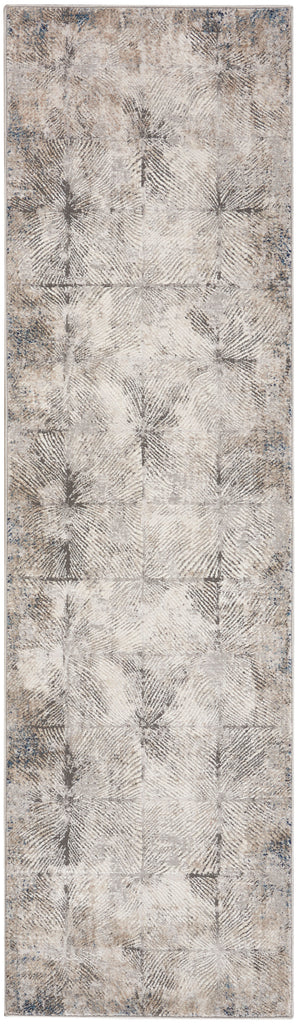 nourison ck022 infinity ifn03 ivory grey rug