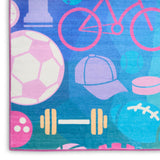 nourison imagination ima07 purple rug