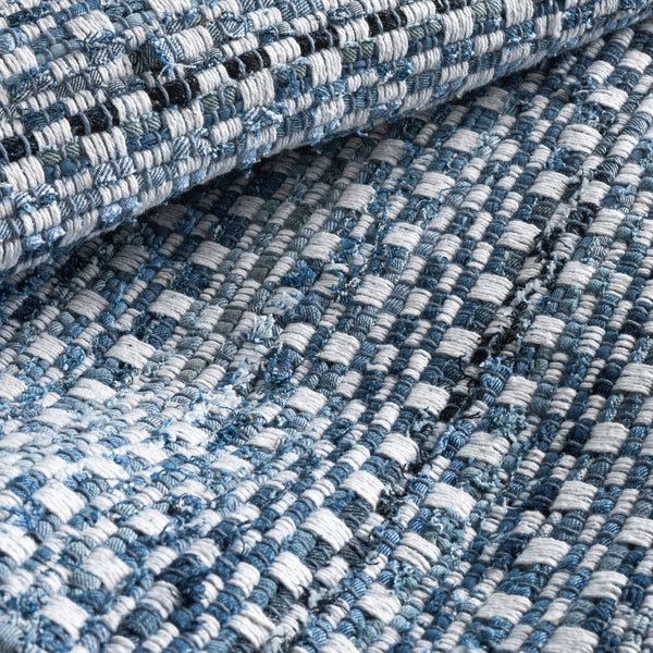 dash albert denim stone da2208 blue woven flatwoven cotton rug