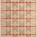 nourison nordic nrc06 rust multicolor rug
