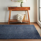 dash albert manglam arts da2383 navy woven flatwoven wool rug