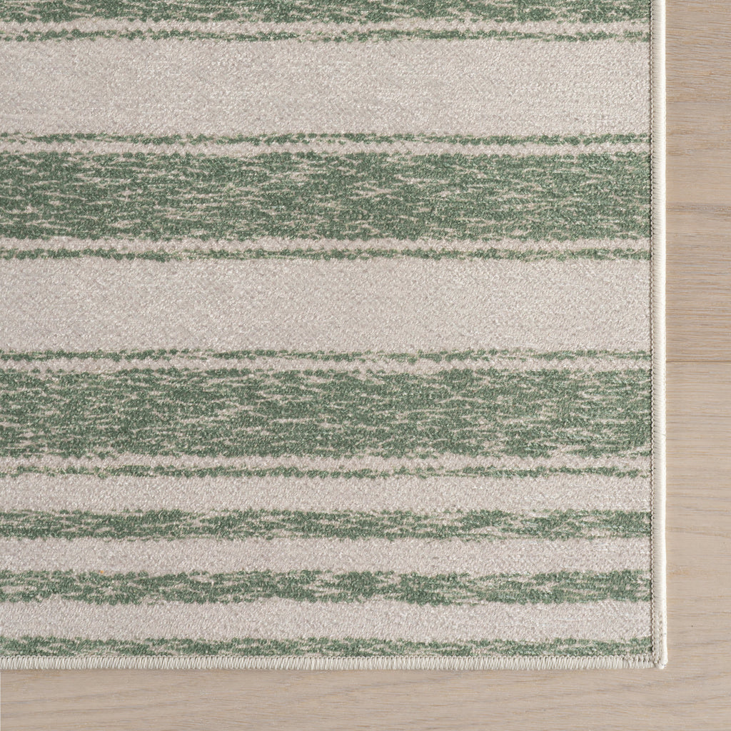 dash albert teahouse da2393 green machine washable polyester rug