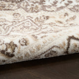 nourison dekor dek08 brown ivory rug