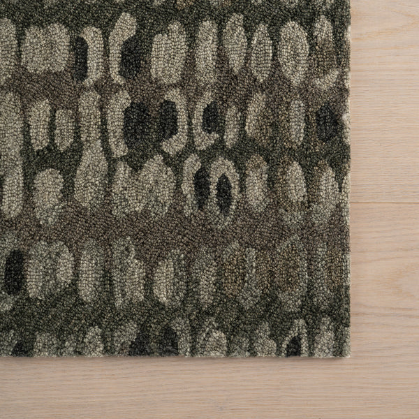 dash albert paint chip da2445 forest hand hooked wool rug