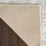 nourison modern shag mmd04 ivory grey rug
