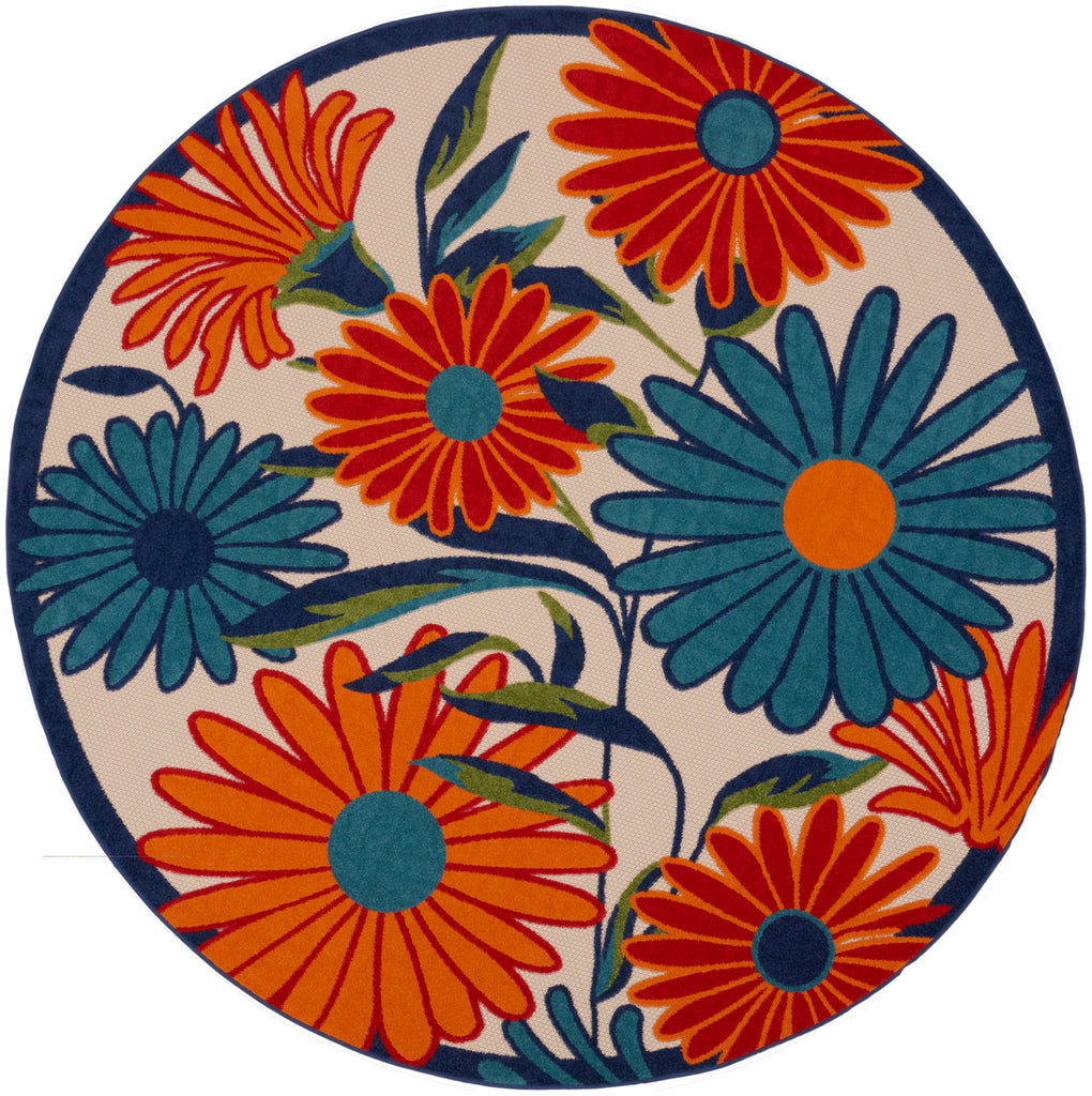 nourison aloha alh33 multicolor rug