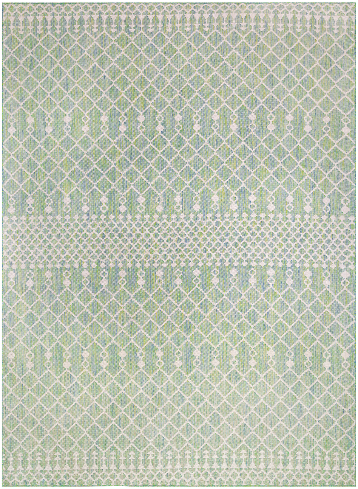 nourison positano pos02 blue green rug