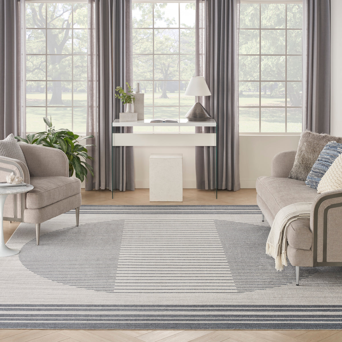 nourison astra machine washable asw05 ivory blue rug