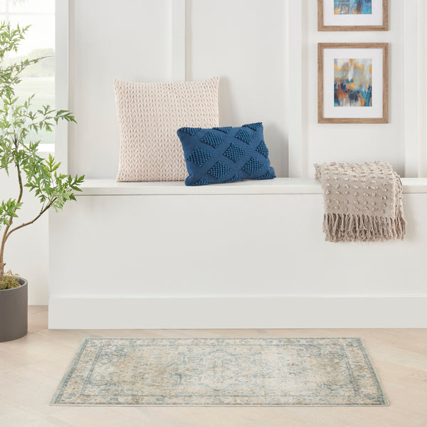 nourison astra machine washable asw12 light blue rug