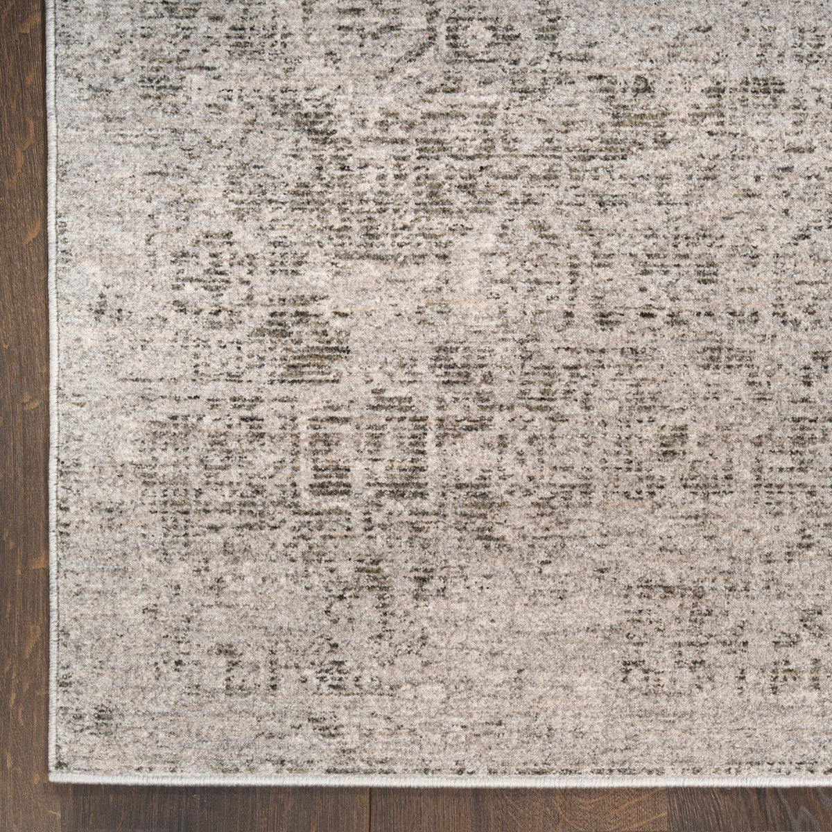 nourison pure shades sad01 grey rug