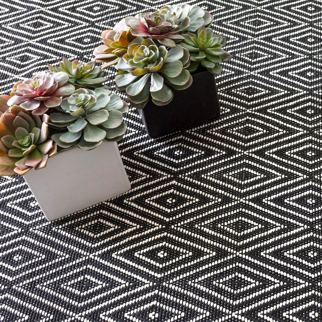 dash albert diamond rdb170 black rug