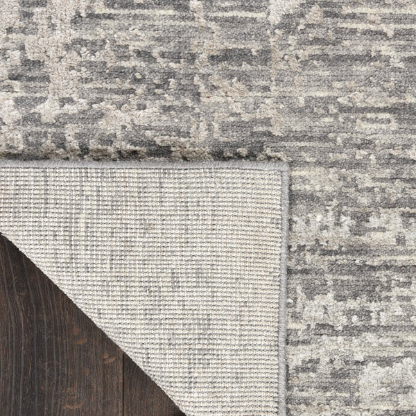 nourison luna lun01 grey silver rug