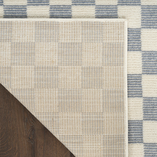 nourison serenity home srh10 ivory blue rug