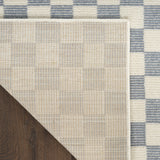 nourison serenity home srh10 ivory blue rug