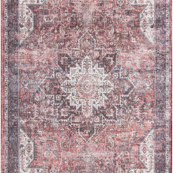 nourison nourison washables nwb15 red rug
