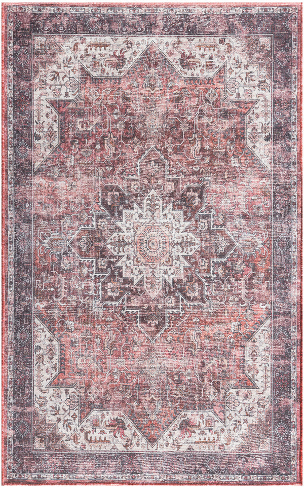 nourison nourison washables nwb15 red rug