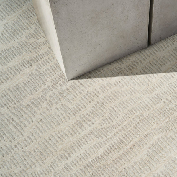 nourison ck079 notes not01 ivory silver rug