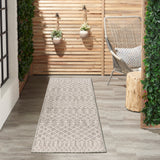 nourison positano pos02 light grey rug
