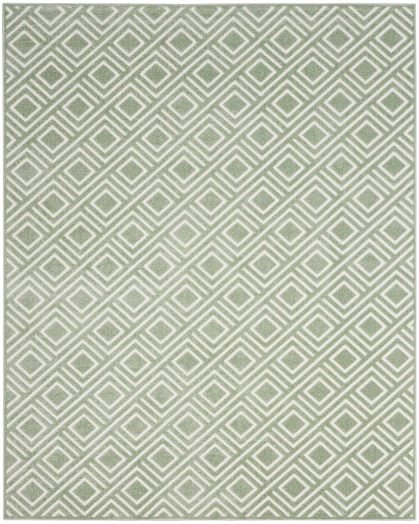 nourison care free caf03 green rug