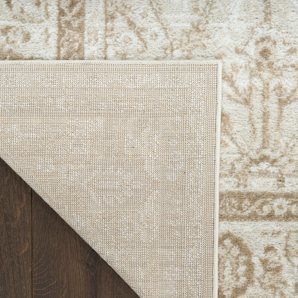 nourison dekor dek03 ivory taupe rug