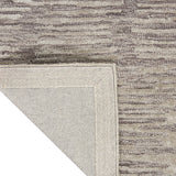 nourison ck010 linear lnr01 grey rug