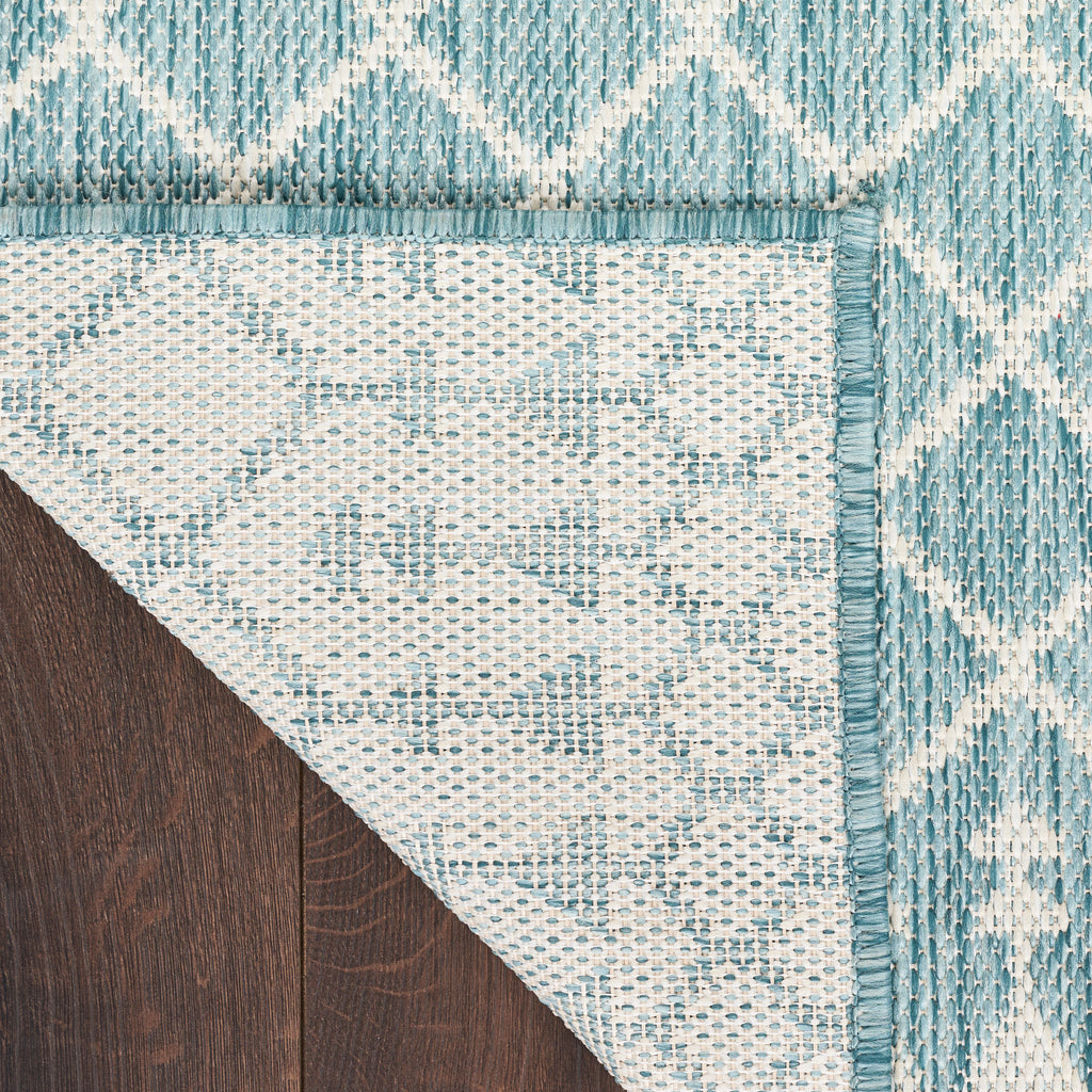 nourison positano pos02 aqua rug