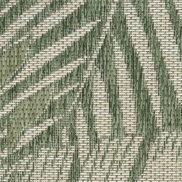 nourison garden oasis goa02 green ivory rug