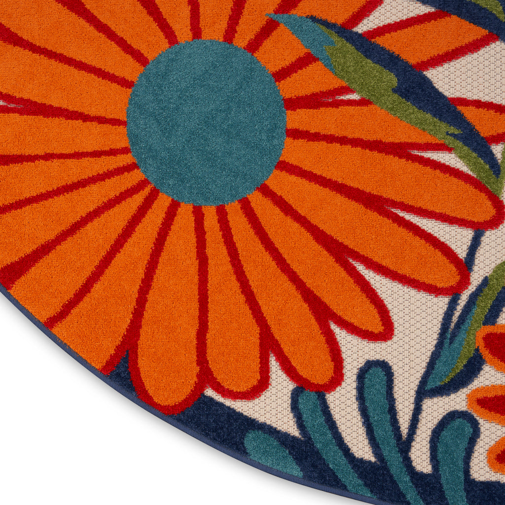 nourison aloha alh33 multicolor rug