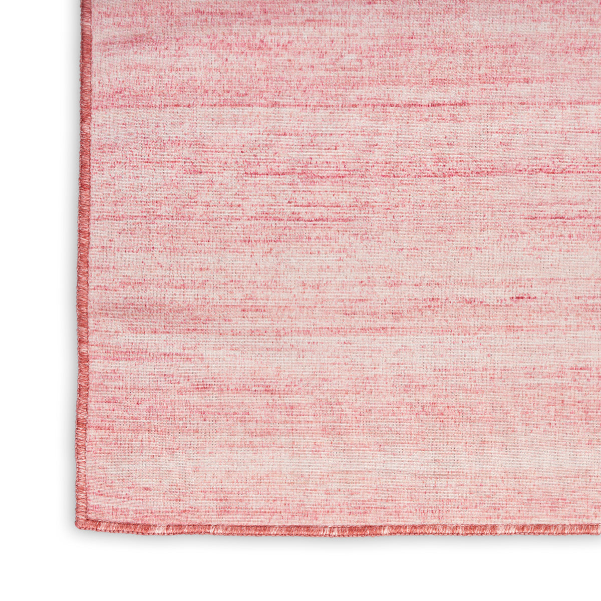 nourison washable essentials wae01 pink rug