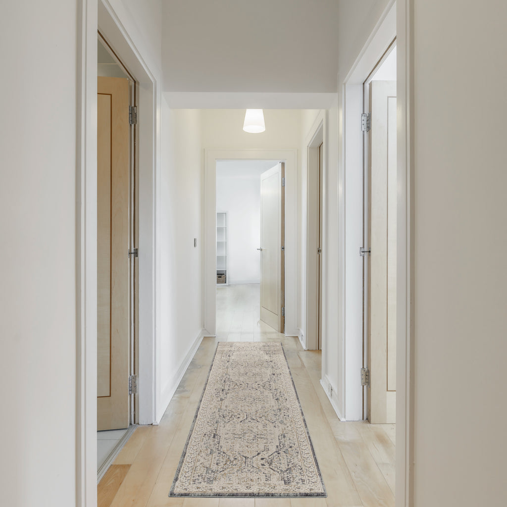 nourison lynx lnx01 ivory charcoal rug