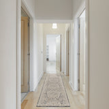 nourison lynx lnx01 ivory charcoal rug