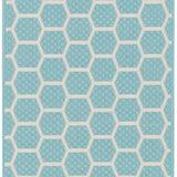 nourison twist reversible tws01 aqua rug