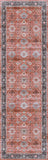 nourison fulton ful12 rust rug