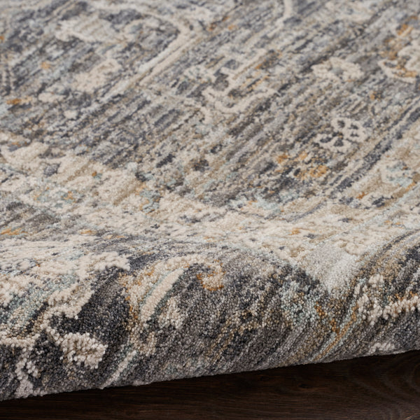 nourison lynx lnx03 slate multicolor rug